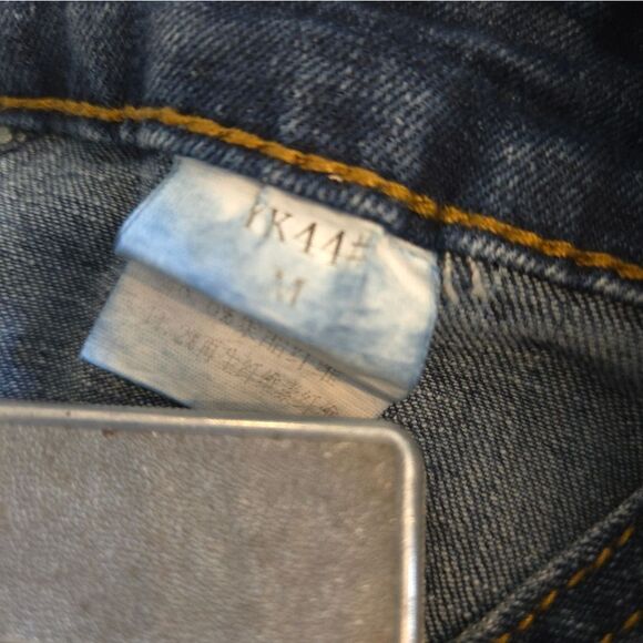 Denim Button-Front Pinafore Midi Jumper Dress - Picture 7 of 8